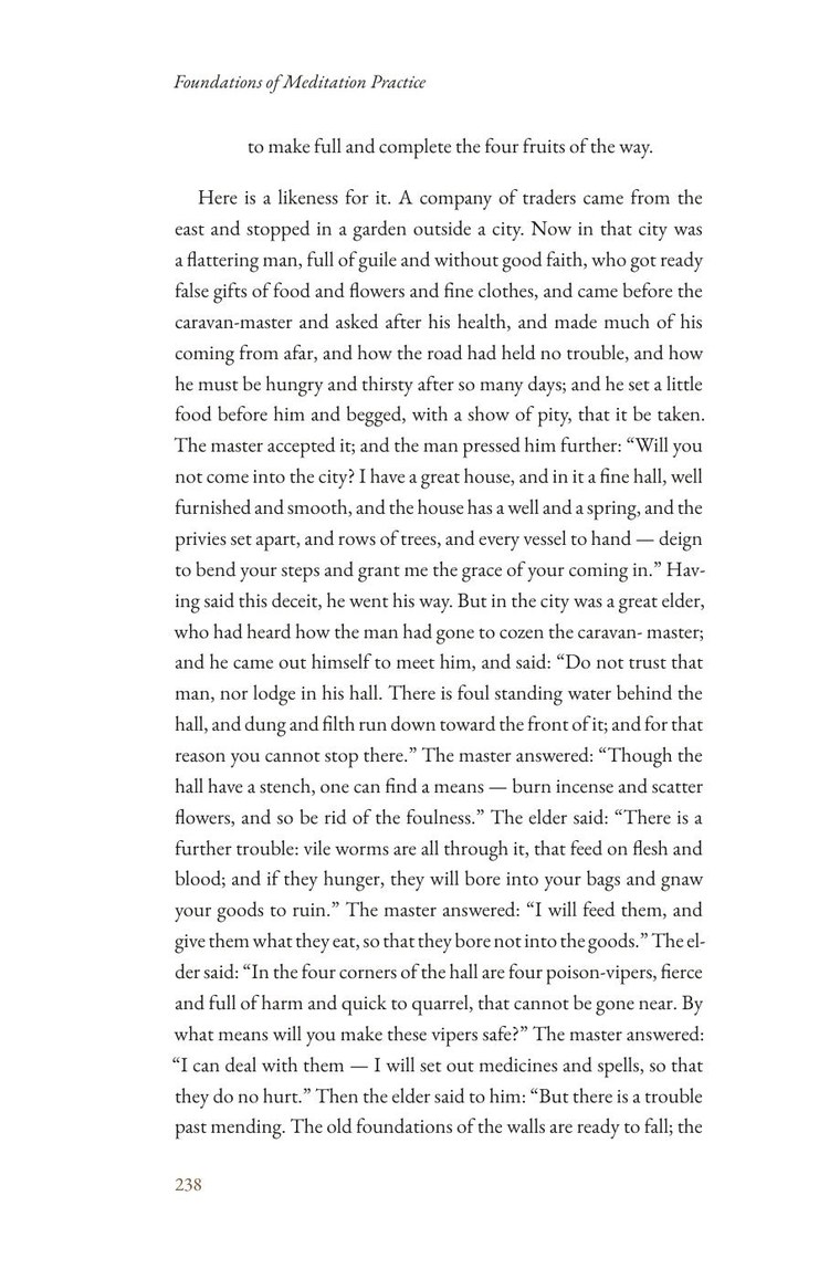 Page 248 of Foundations of Meditation Practice