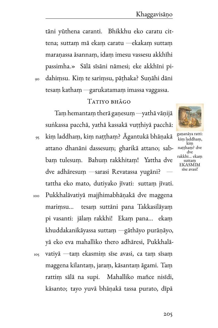 Page 219 of Pāli Bhāsā III — Sāsanaṃ